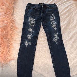 American Eagle distressed jeans
